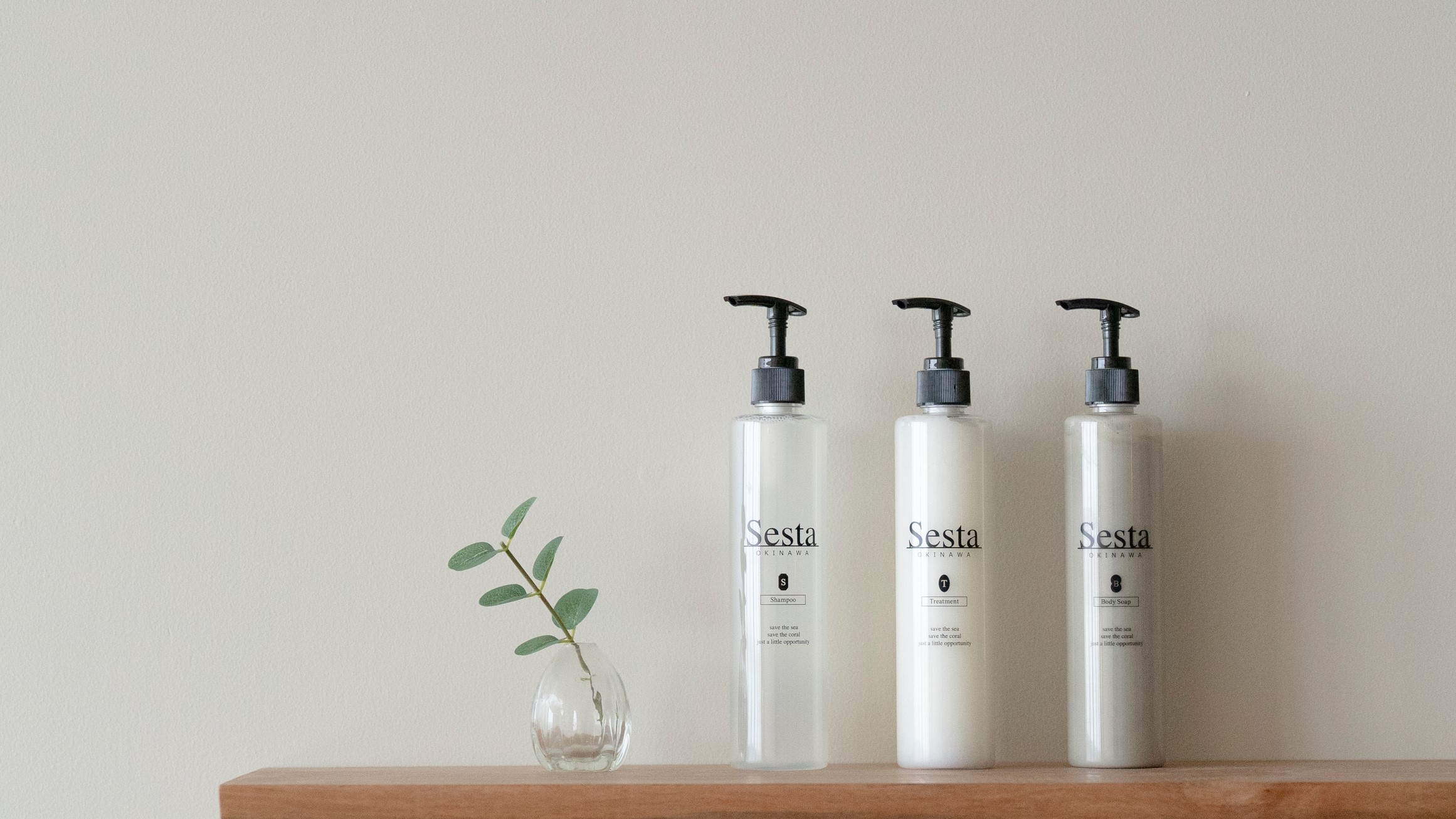 シャンプーアメニティ"Sesta"