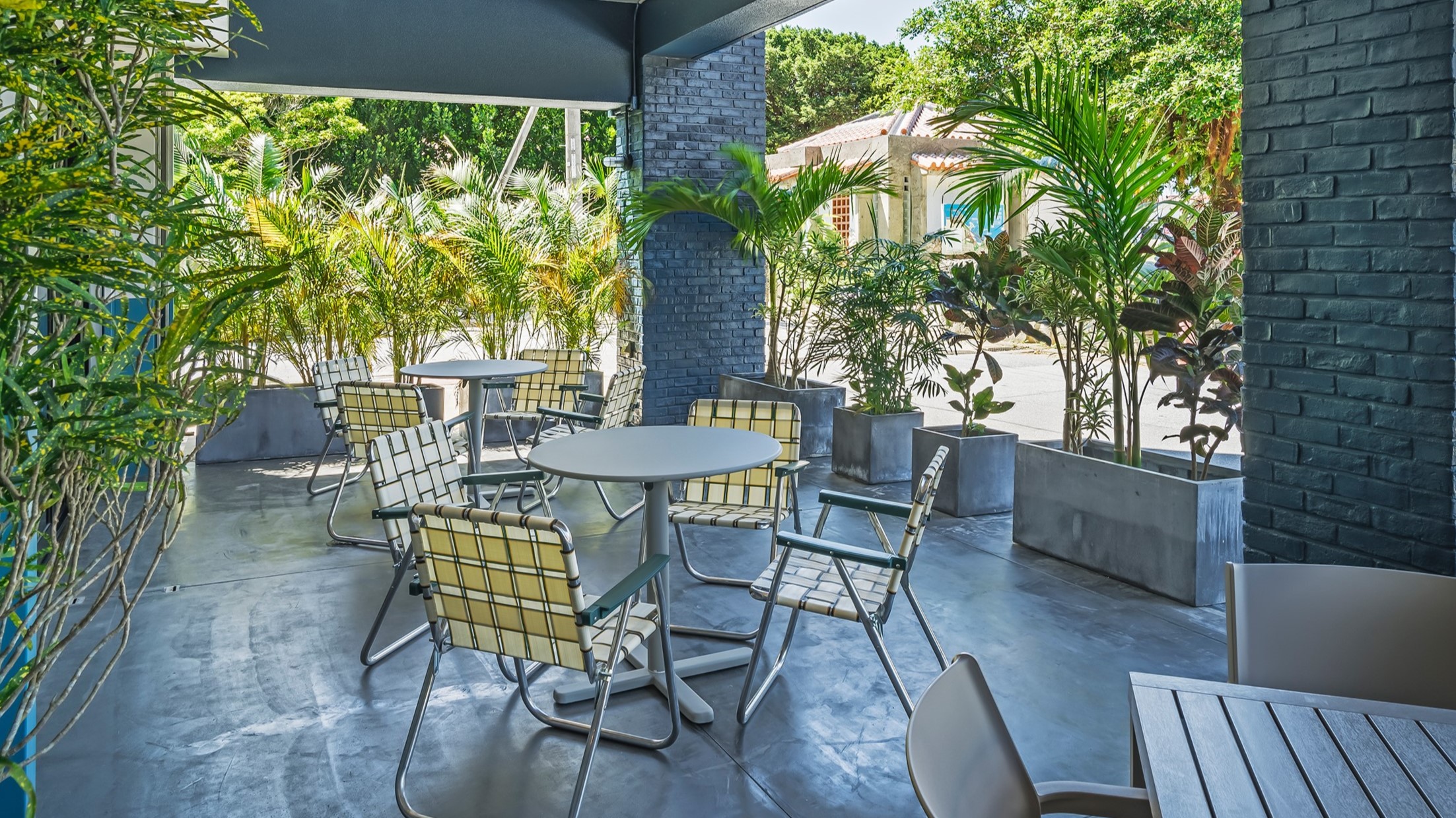 1Fカフェレストラン"エイトマンズシーバーグ"テラス席