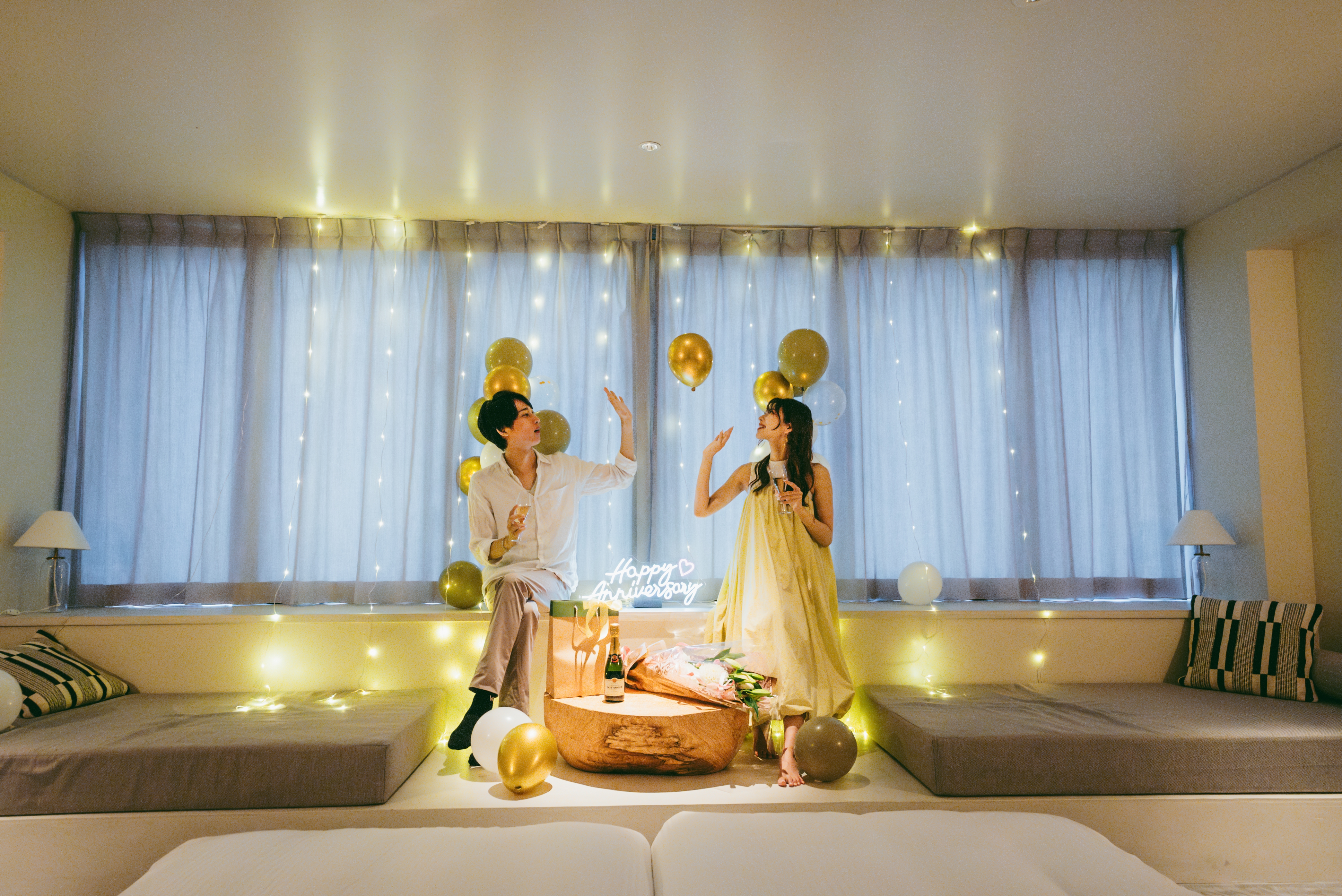 アニバーサリープラン装飾（シーサイドツイン）