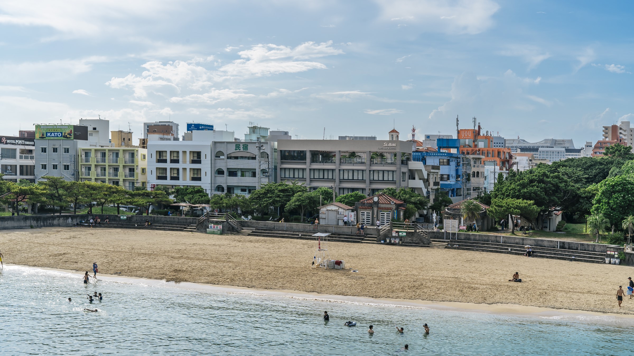 波の上ビーチまで徒歩10秒