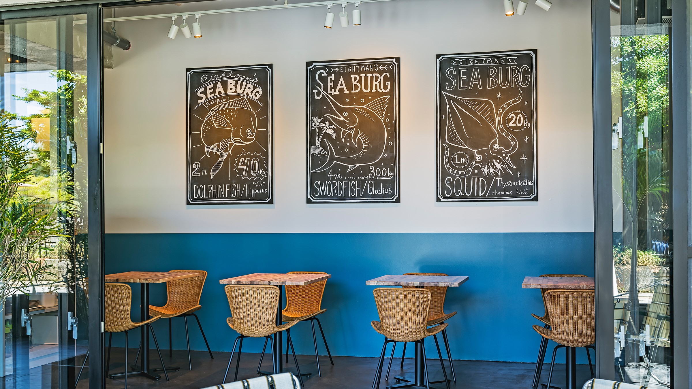 1Fカフェレストラン"エイトマンズシーバーグ"