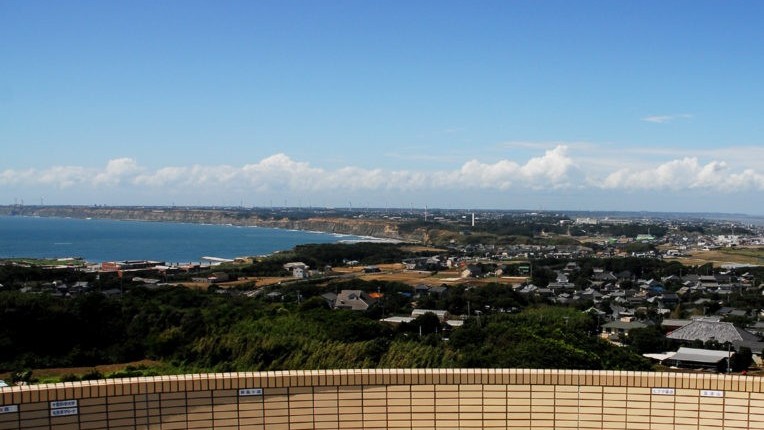 地球の丸く見える丘展望館