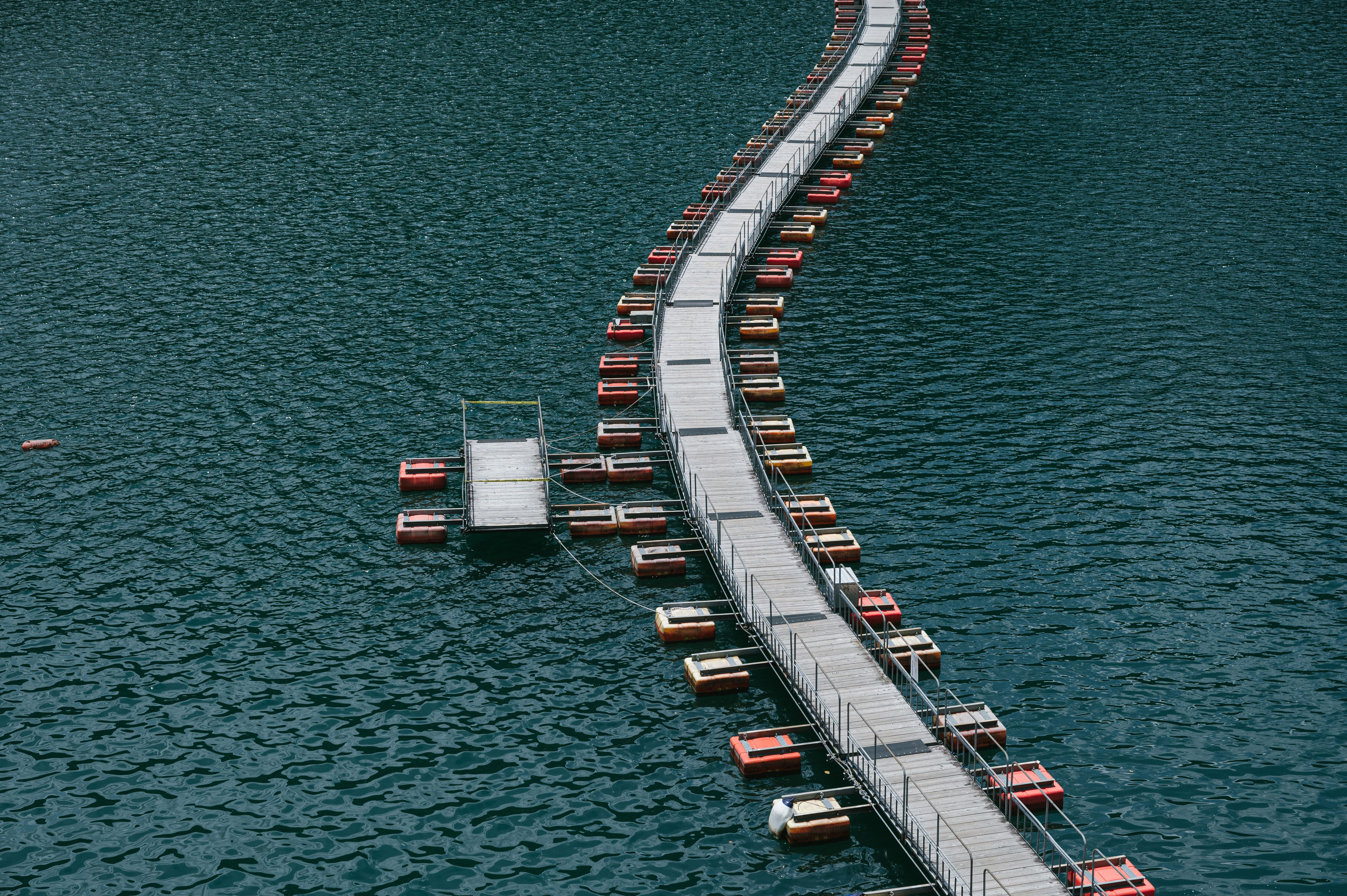 麦山の浮橋(むぎやまのうきはし)