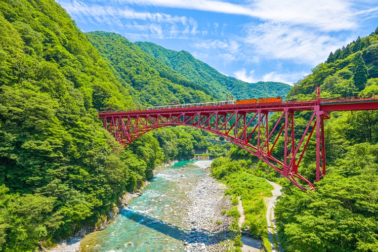 黒部峡谷・黒部峡谷トロッコ電車