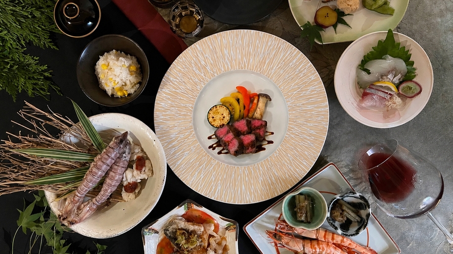 【感謝セール‐第１弾‐】＜美味少量会席＞芦北の美食とプライベート露天風呂で癒す旅へ−個室食−