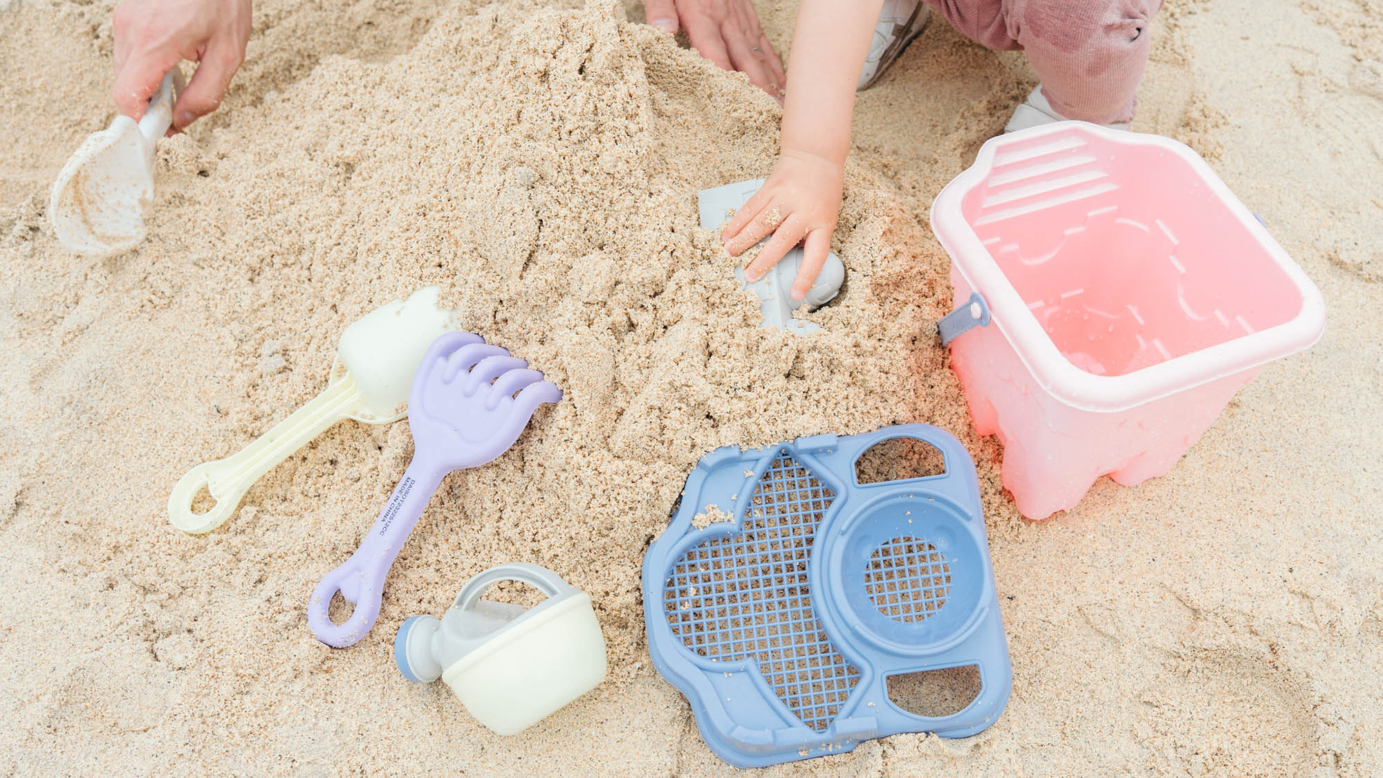 ・【レンタル】砂浜で遊べる！砂遊びセットをご用意しております