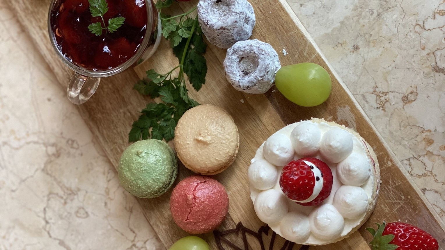 【1日2組限定販売】4日間だけのパティシエ特製クリスマススイーツ付き特別プラン