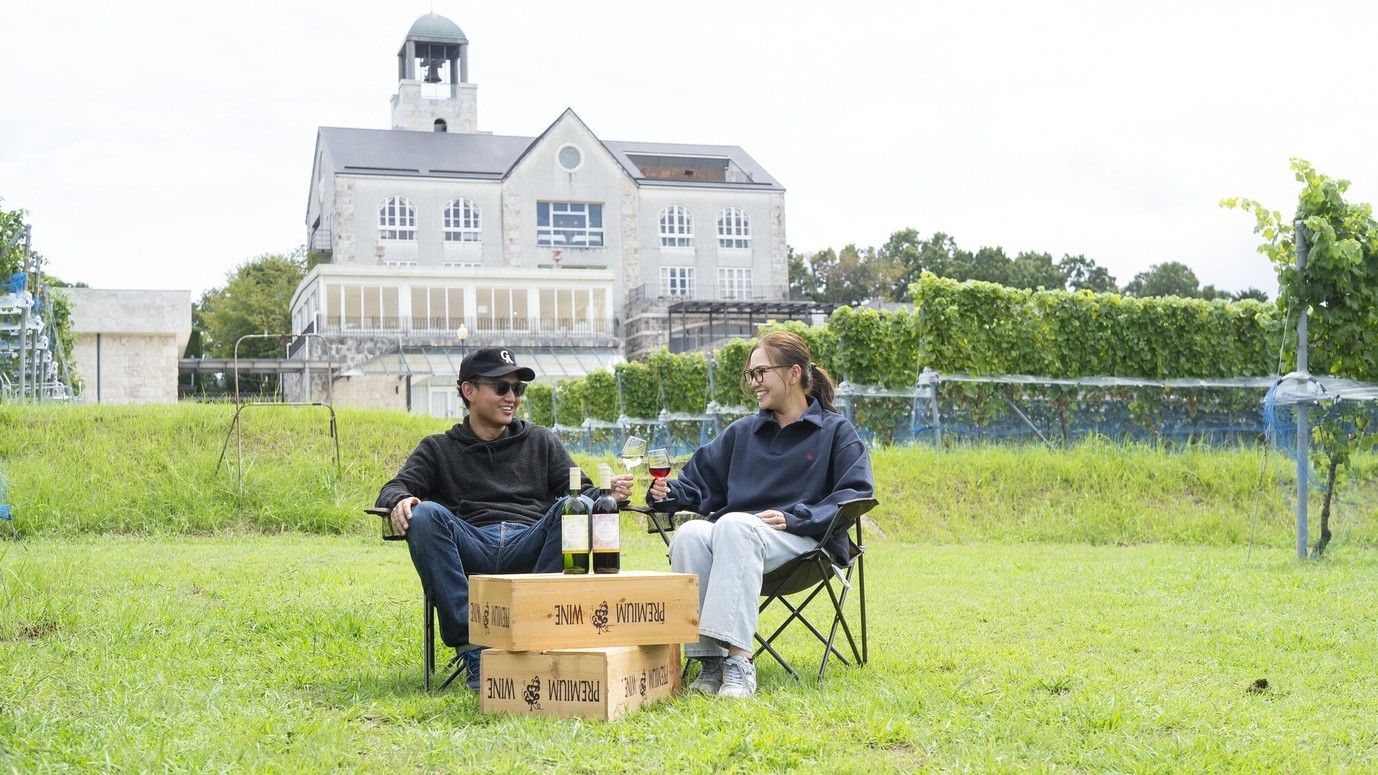 【冬季限定】シェフ特製の軍鶏鍋つき特別プラン(ワイナリーBBQ)