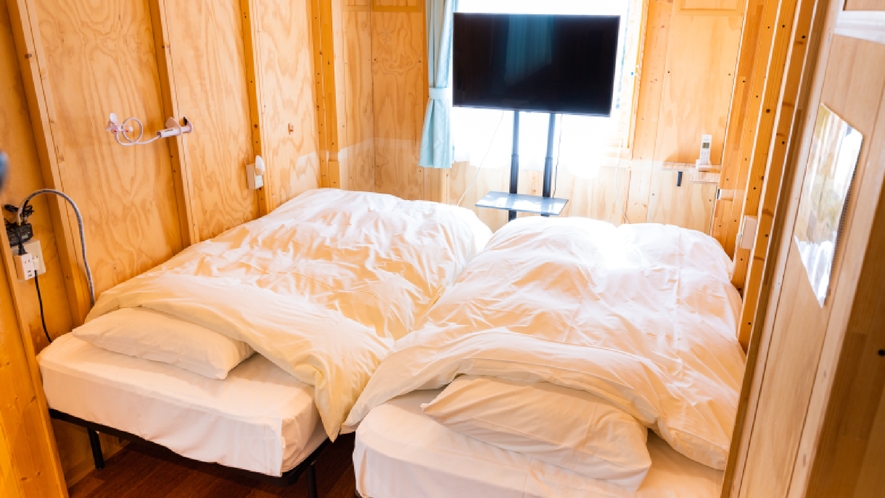 ・【ベッド】「シーリー」社製のベッドは快適な眠りをサポート