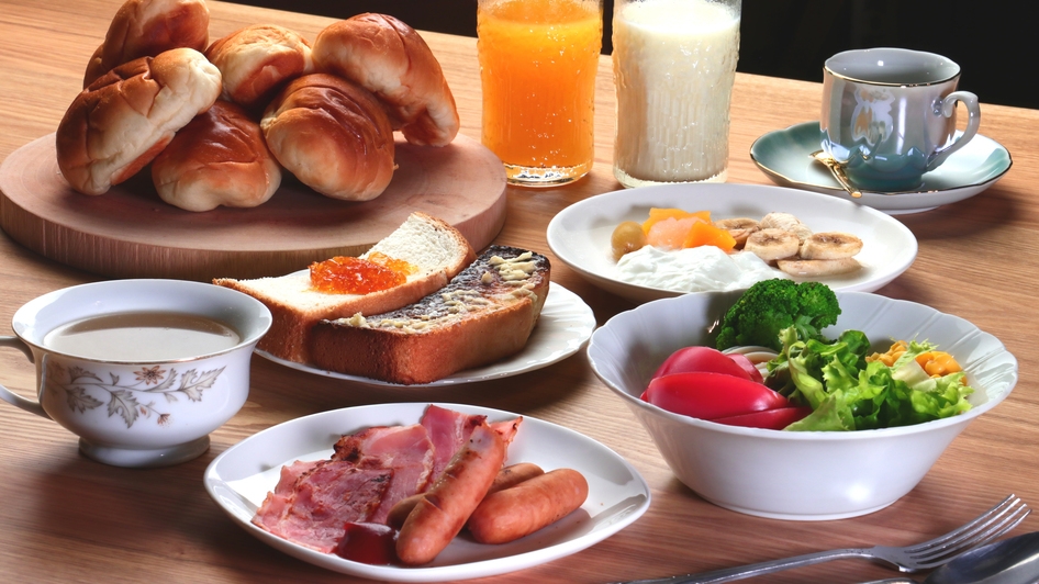 【朝食付き】ちょっぴり贅沢な朝食をご用意いたします！和風朝食OR洋風朝食お選びください♪