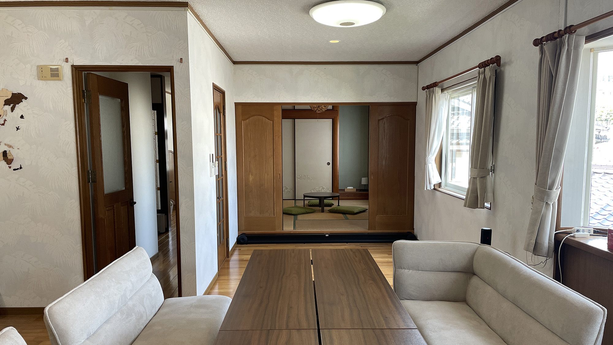 ソファダイニングテーブル(8～10名）