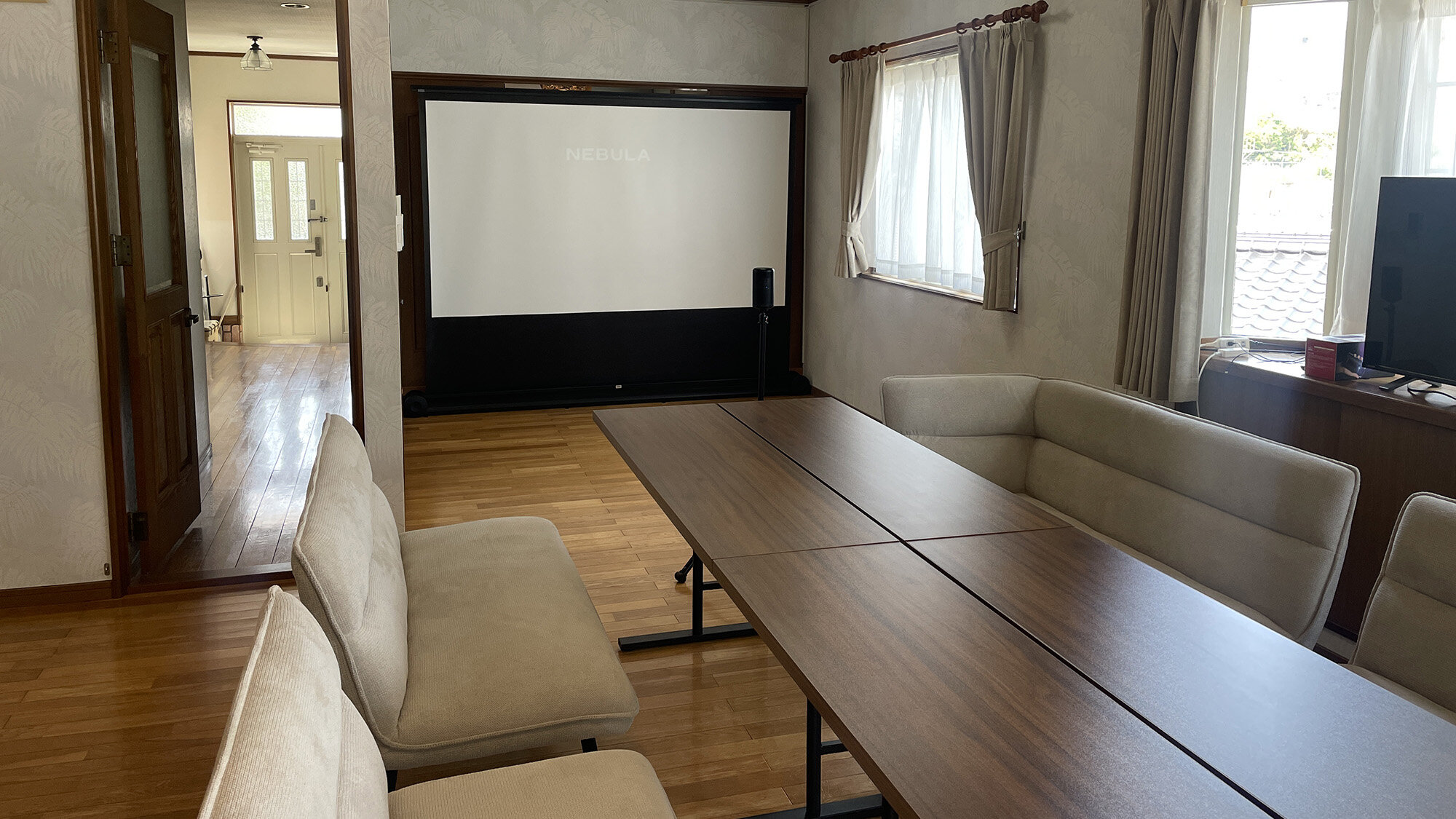 ソファダイニングテーブル(8～10名）