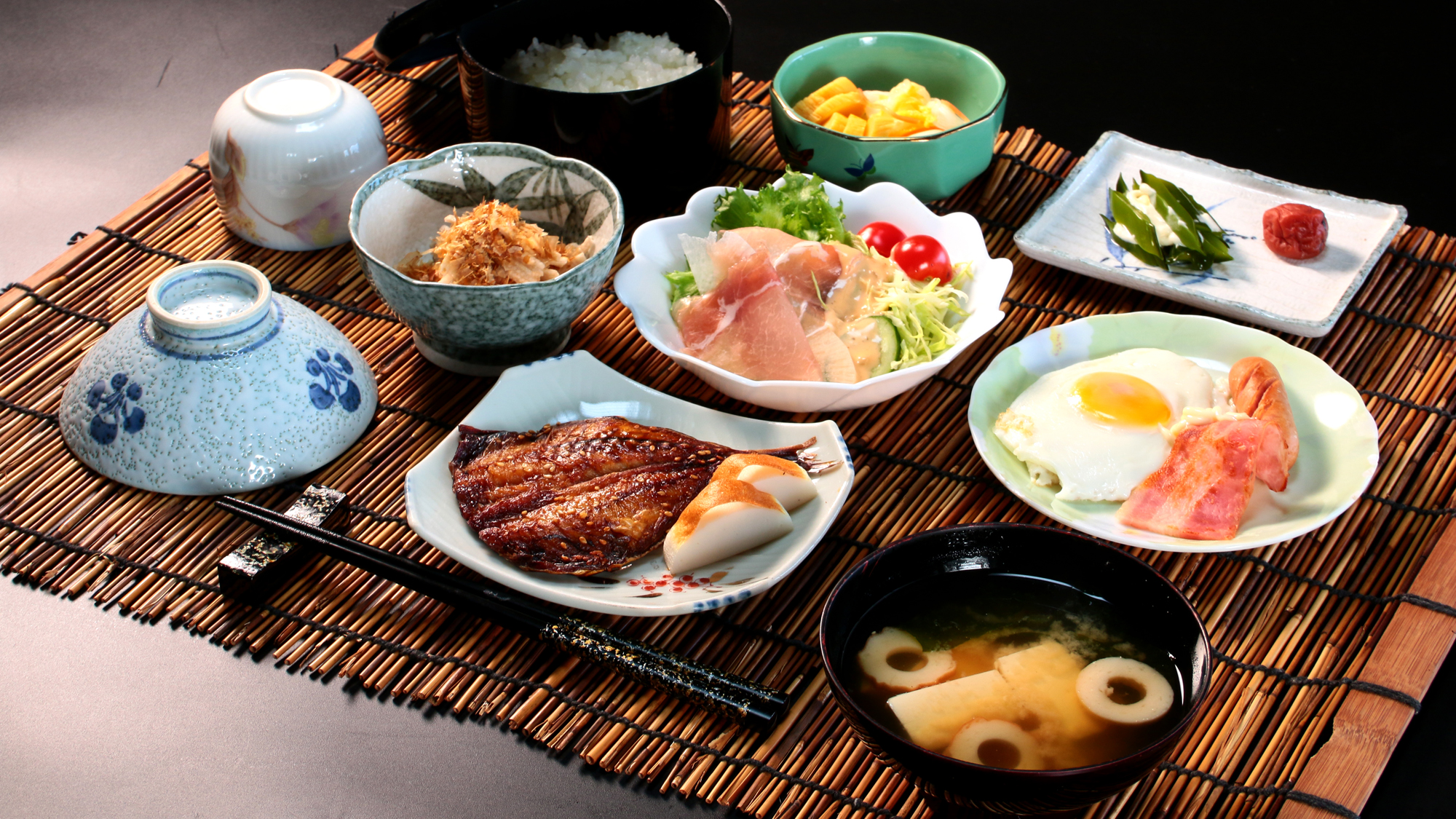 【朝食】和風手作り朝食です