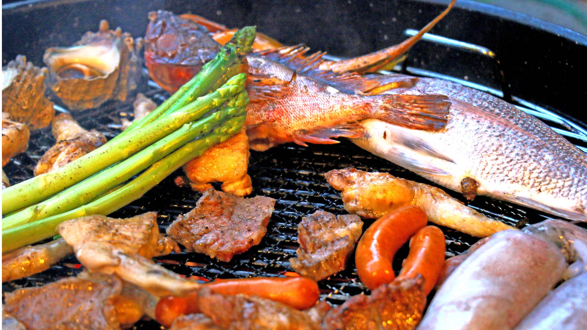 【海鮮BBQ】離島の古民家一軒家『HOSHIZORA』で楽しむ壱岐の新鮮な海鮮BBQ