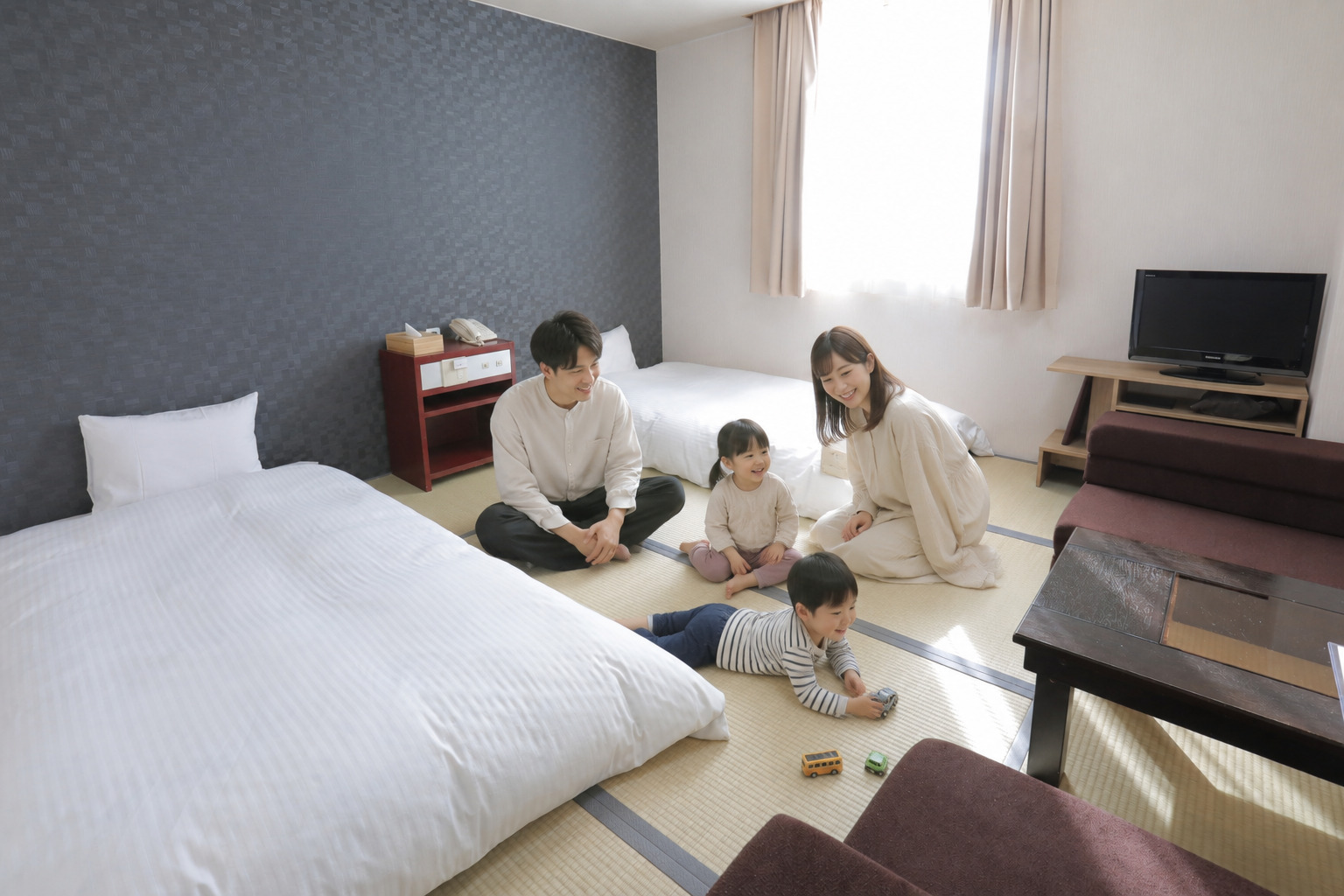 【８・９月限定】お子様添い寝無料！ファミリー応援プラン