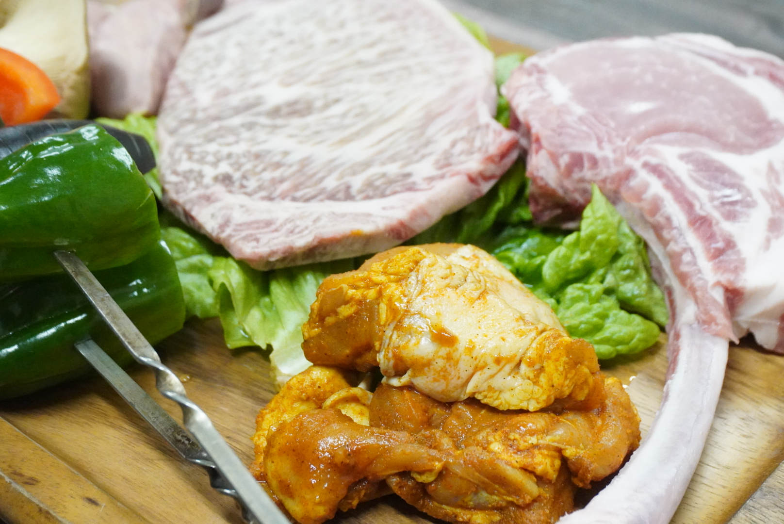 BBQメニュー：肉