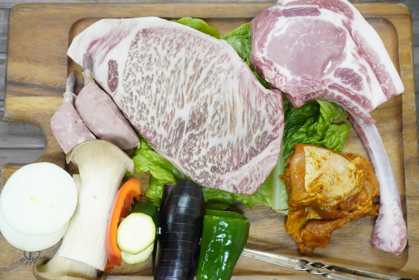 BBQメニュー：肉類