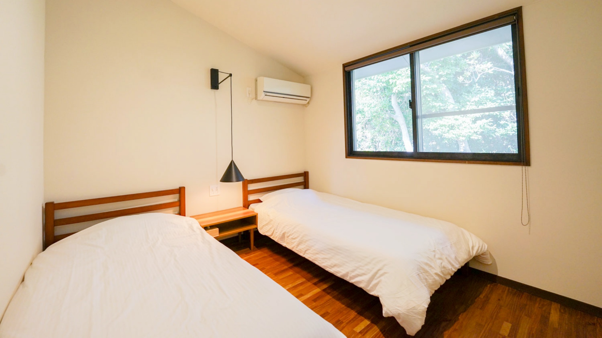 ５つの寝室があり最大14名まで宿泊可能。(エキストラベッド使用時）