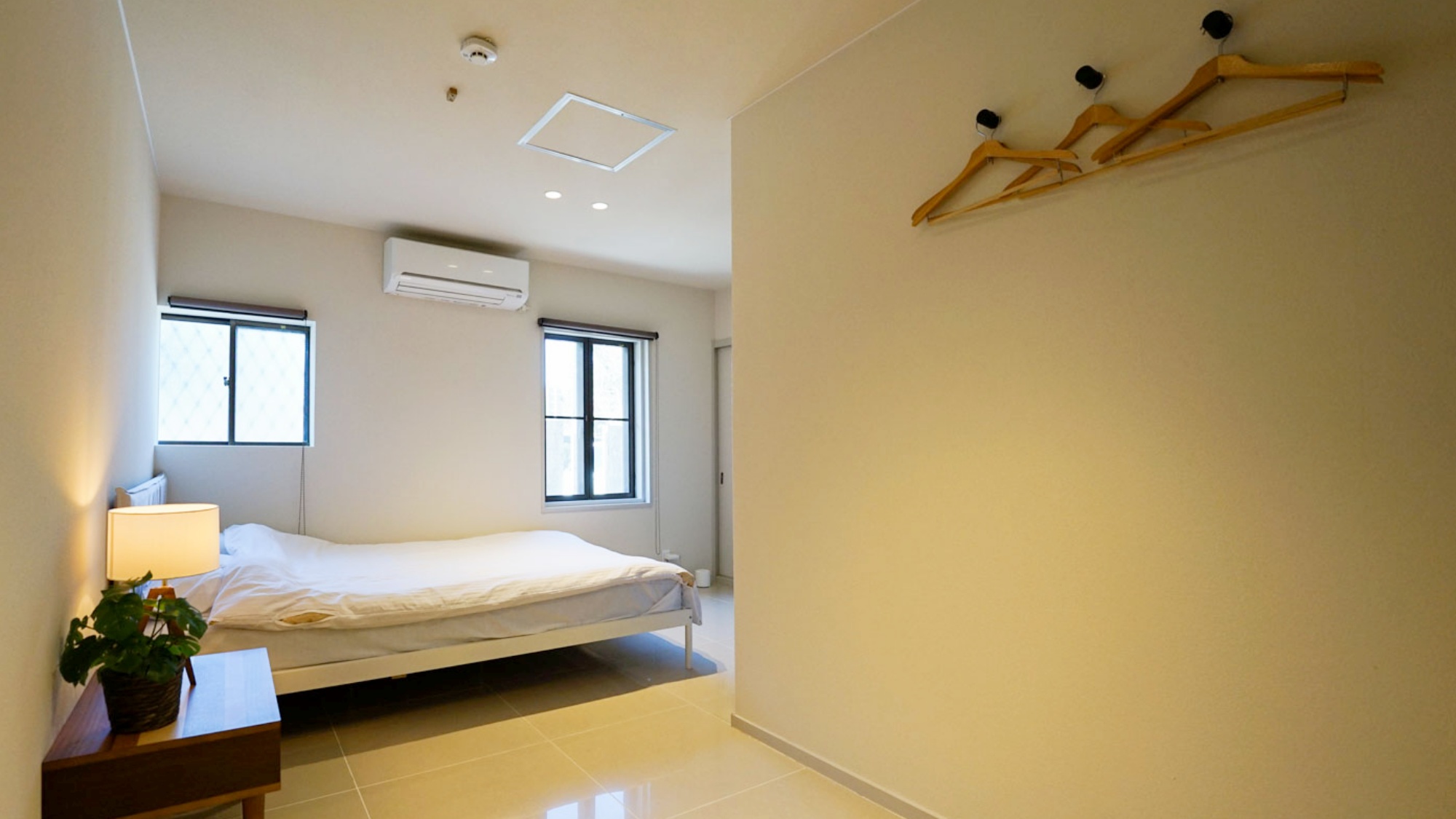 ５つの寝室があり最大14名まで宿泊可能。(エキストラベッド使用時）