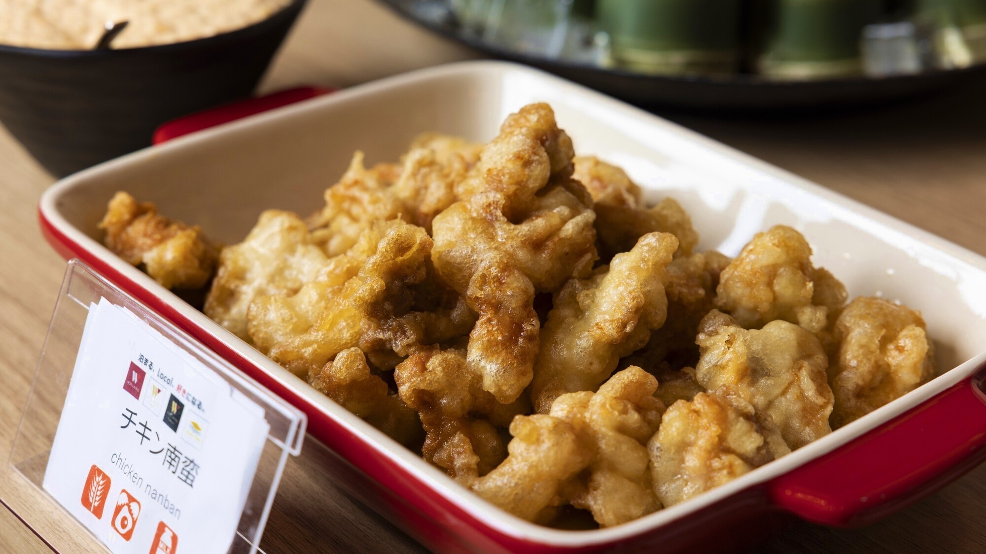 【朝食】チキン南蛮（自家製タルタルソース）