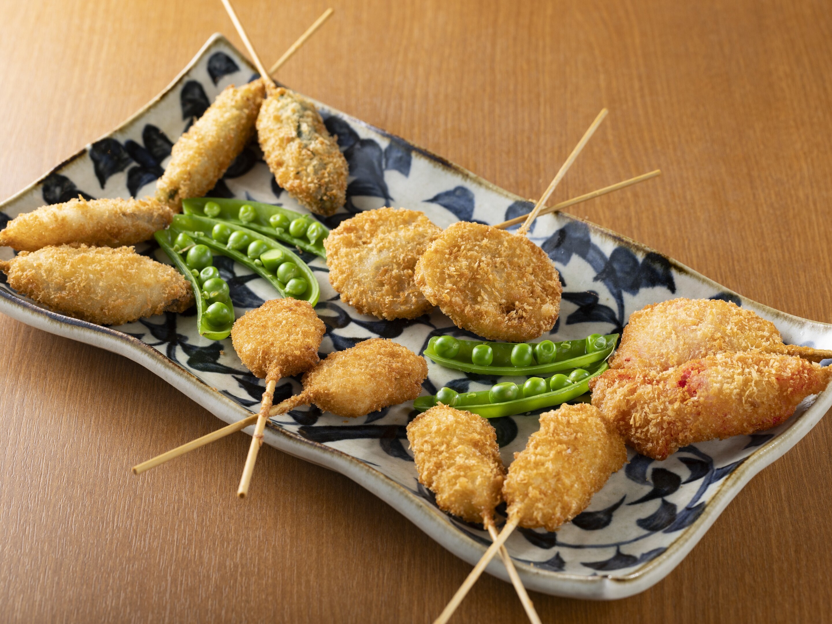 【朝食】串カツ