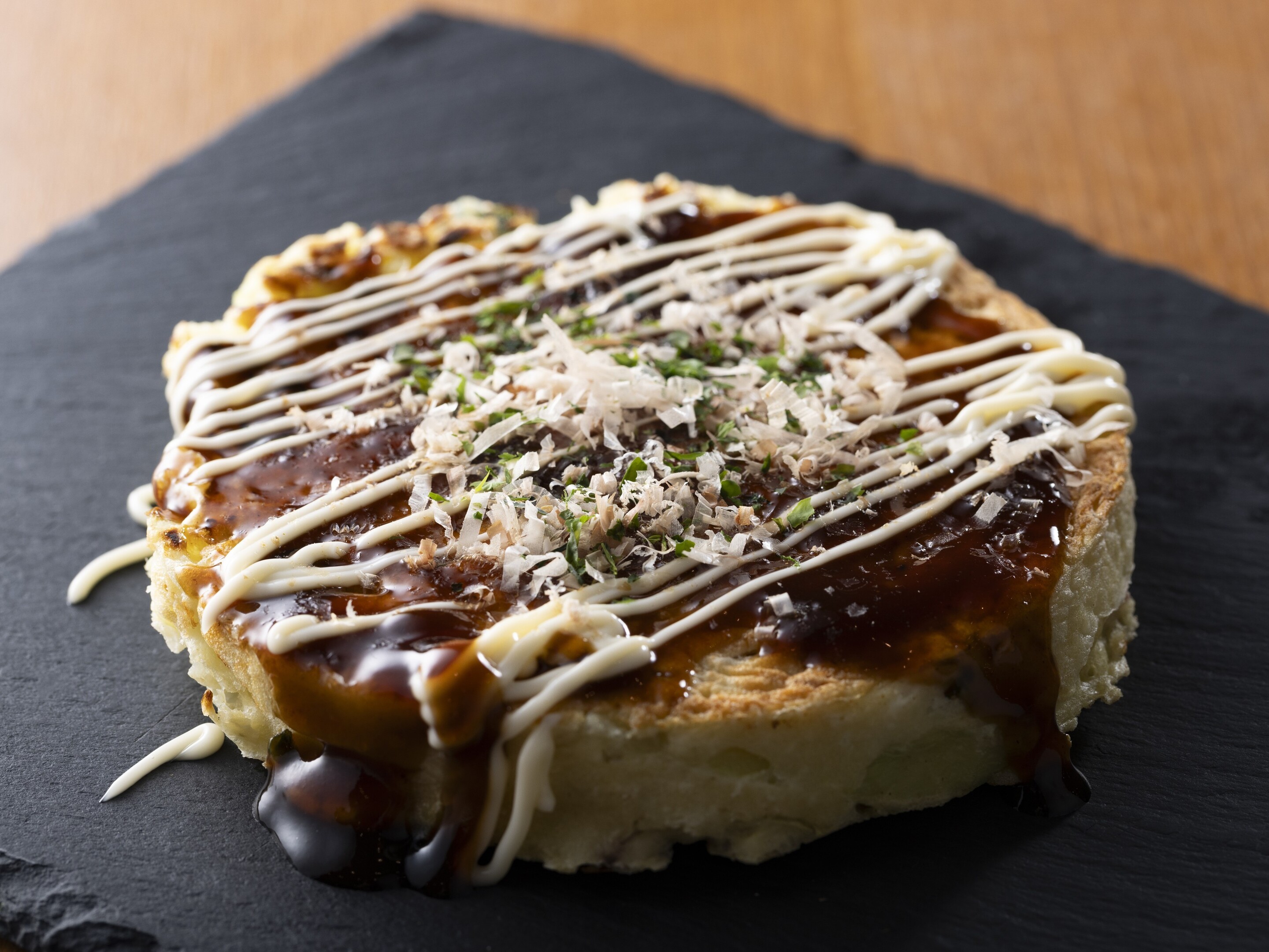 【朝食】お好み焼き