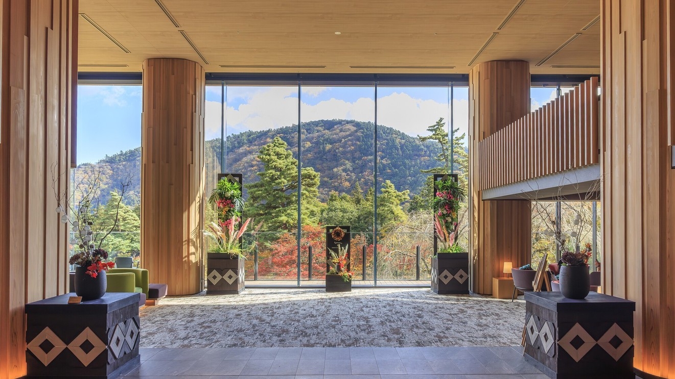 【秋旅×箱根温泉♪夕食/前半】食べ放題・飲み放題付き＆ユネッサン・森の湯入り放題〜1泊2食付き ♪