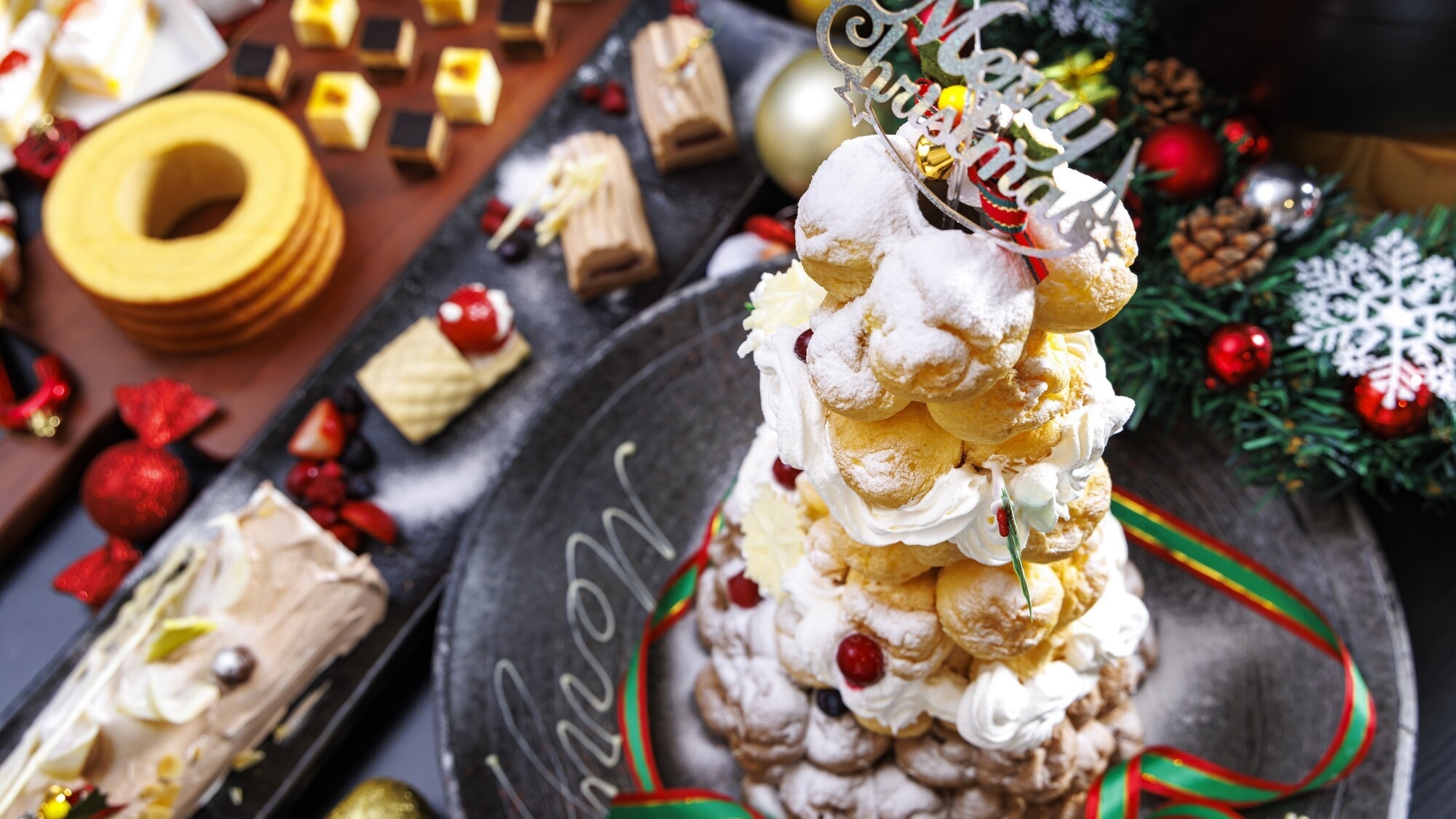 【冬旅/夕食前半】冬のぬくもり温泉クリスマス〜ユネッサンでアクティブ、森の湯でほっこり〜