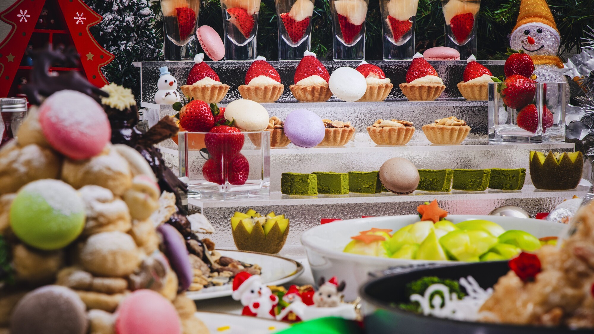 クリスマスビュッフェ一例