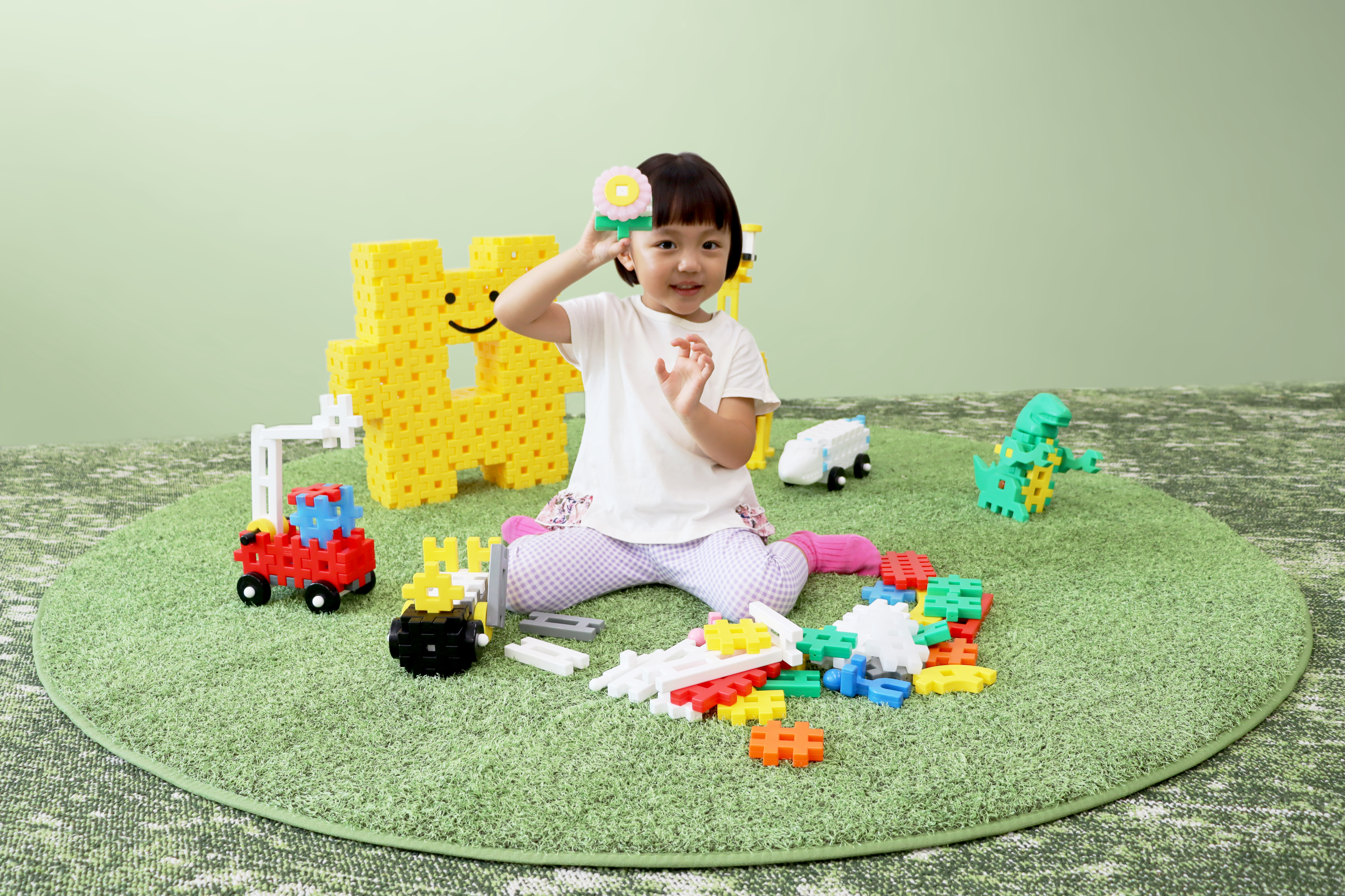 Gakkenニューブロックのおもちゃがセットになったプラン！