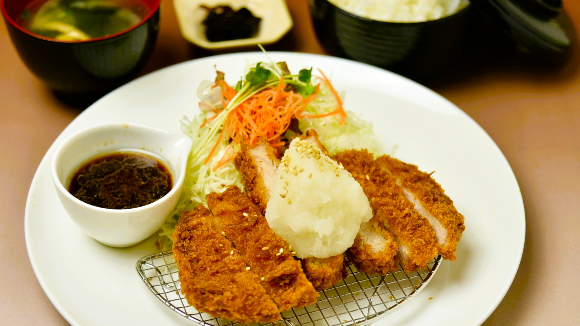 極厚上ロースおにおろしとんかつ