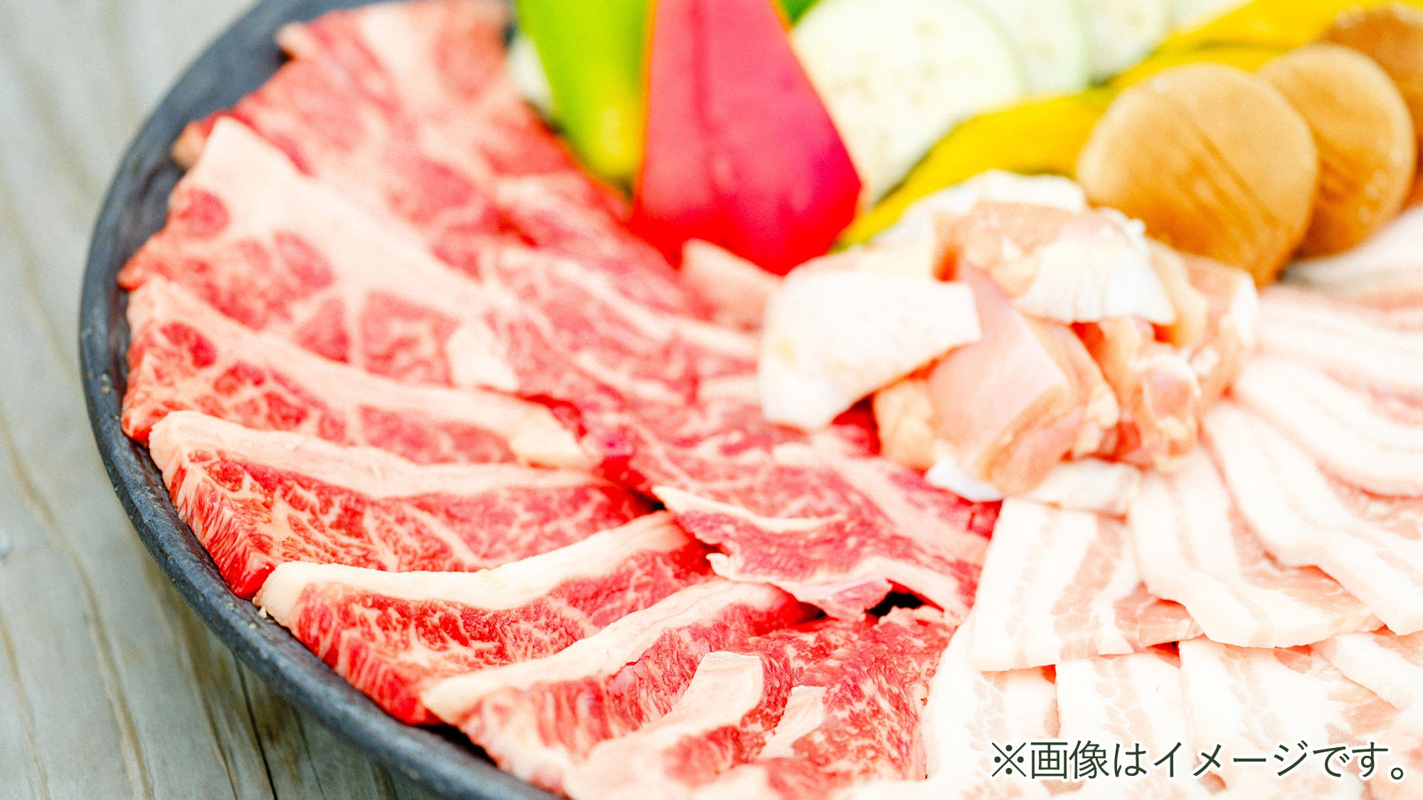 【BBQプラン】お肉800gセット★2〜3名様にちょうどいい量♪海辺でBBQディナーを楽しんで