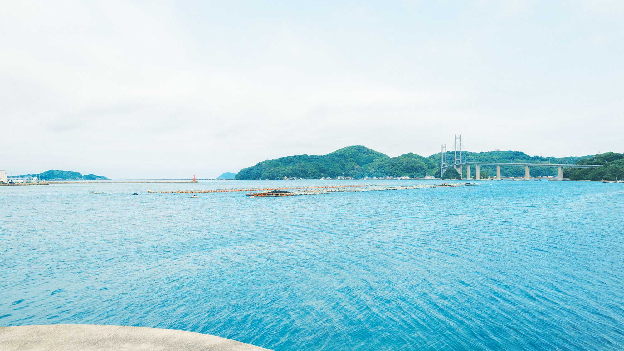 【施設風景】敷地内から雄大な玄界灘を一望することができます。