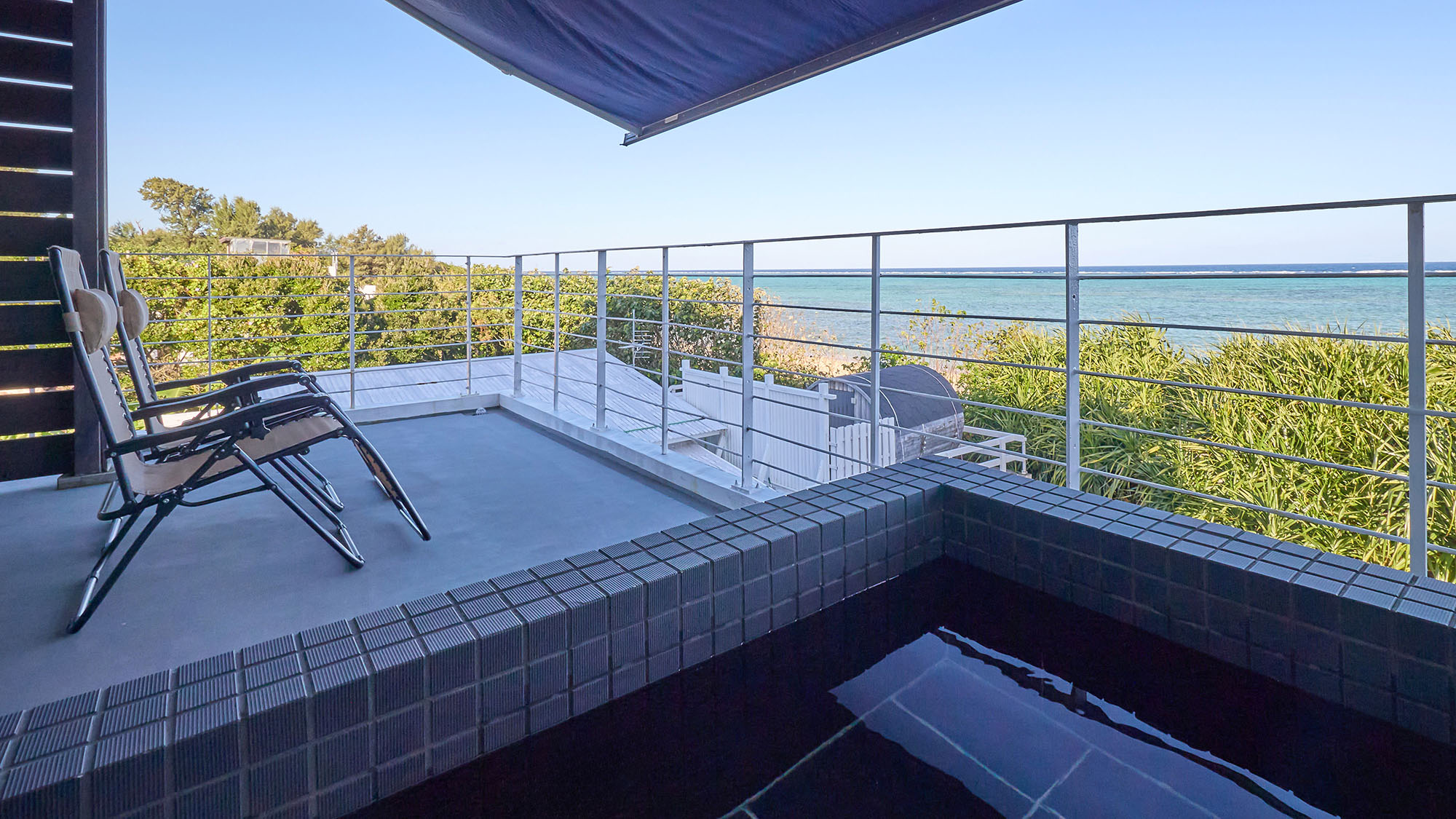 ・【202 サンセット】全客室露天風呂付だからこそ！絶景貸し切りで癒されること間違いなしです