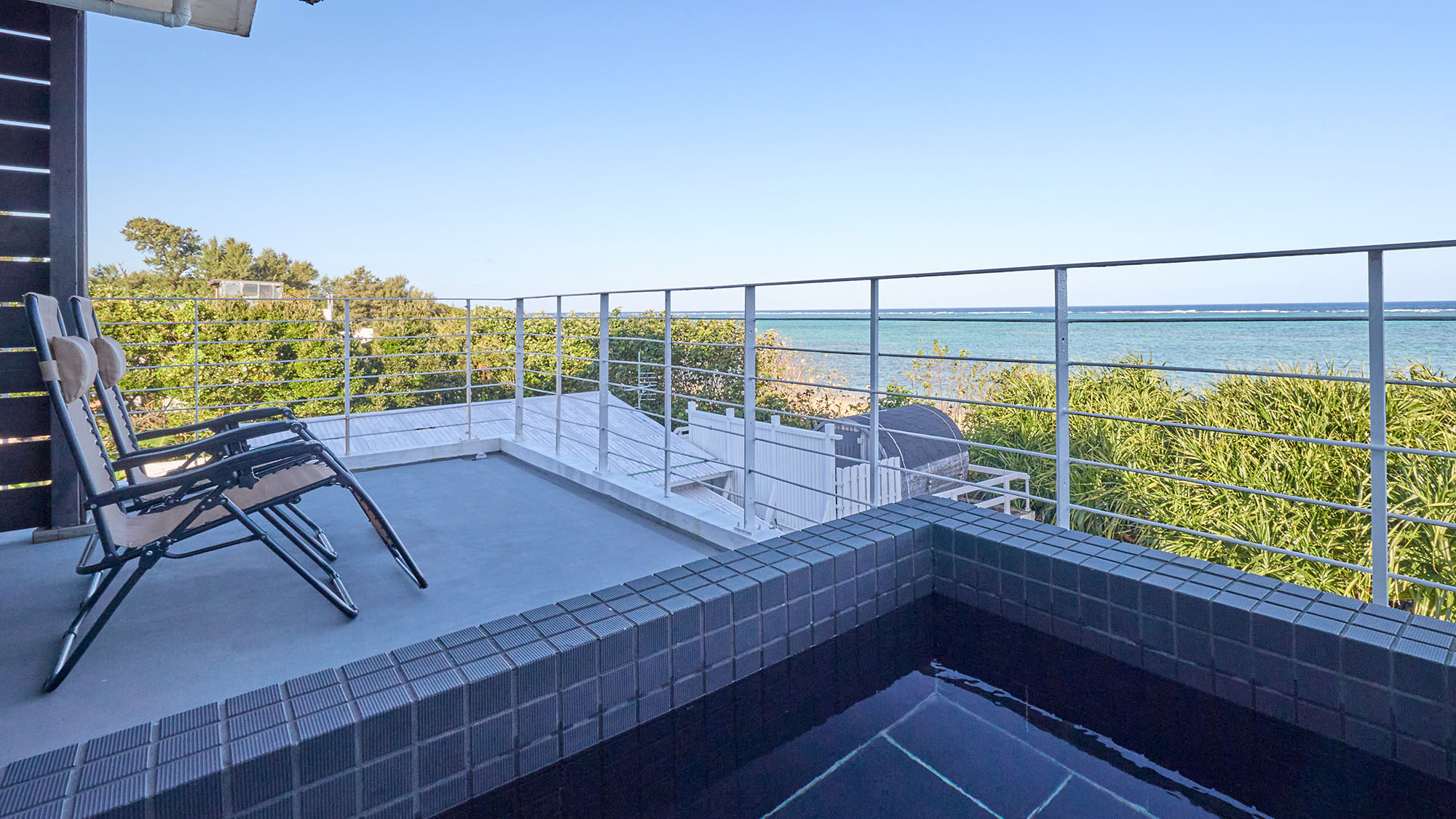 ・【202 サンセット】全客室露天風呂付だからこそ！絶景貸し切りで癒されること間違いなしです