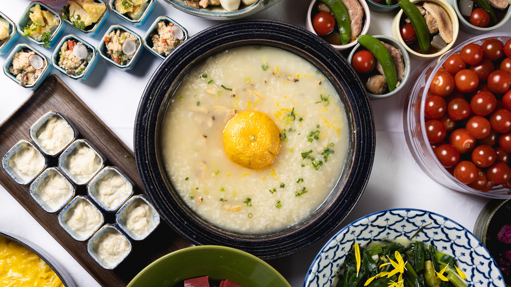 【朝食】遊びごころを加えた料理をご賞味ください。