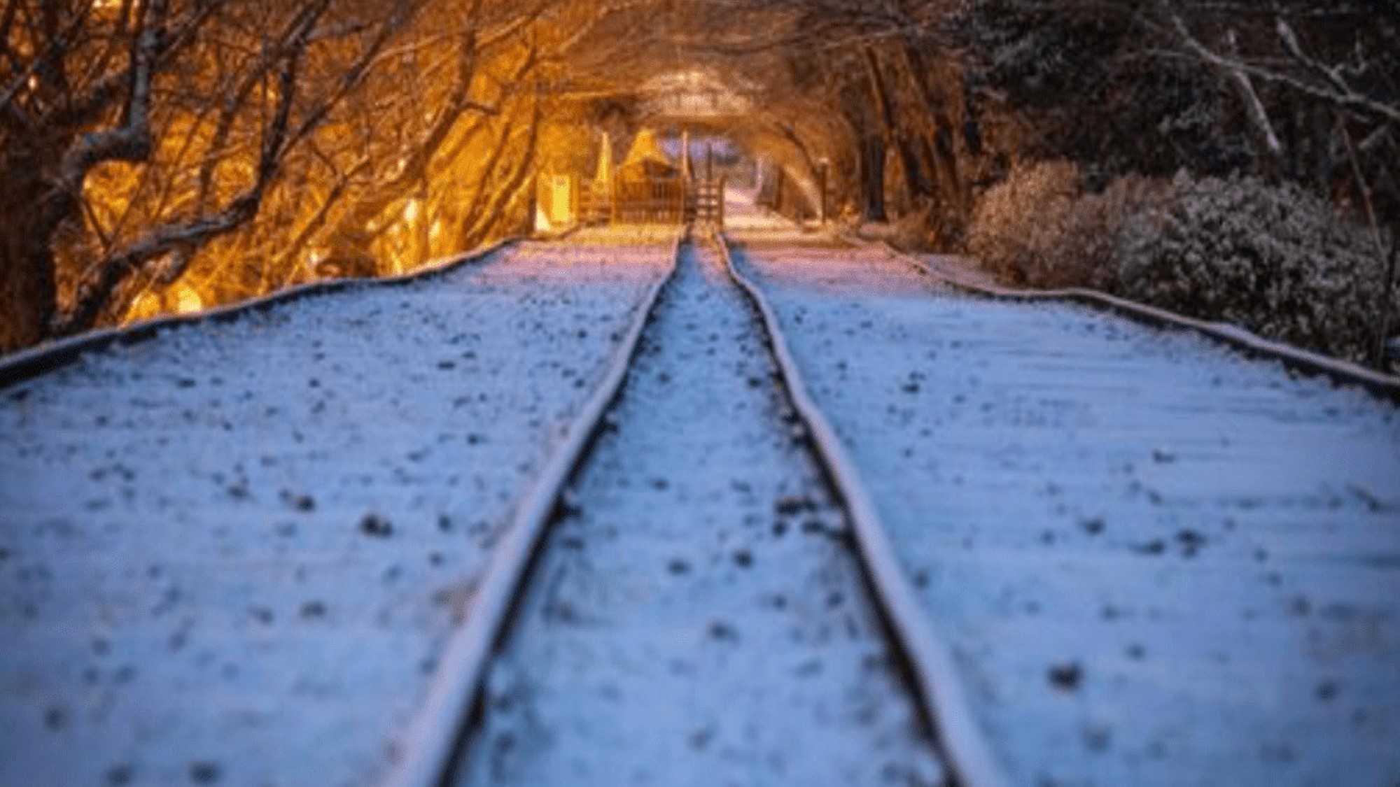 【蹴上インクライン】地下鉄東西線「蹴上駅」から歩いてすぐの場所にあり、雪景色が美しい穴場スポット。