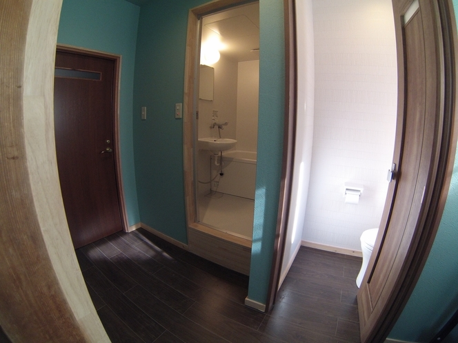 中棟2階の客室がリニューアル！バス・トイレ付になりました。