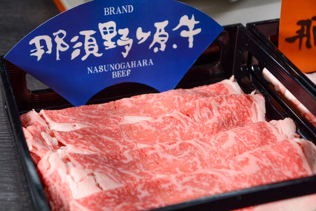 【オススメ♪】1泊4食　那須野が原牛すき鍋＆ハーフバイキングプラン　