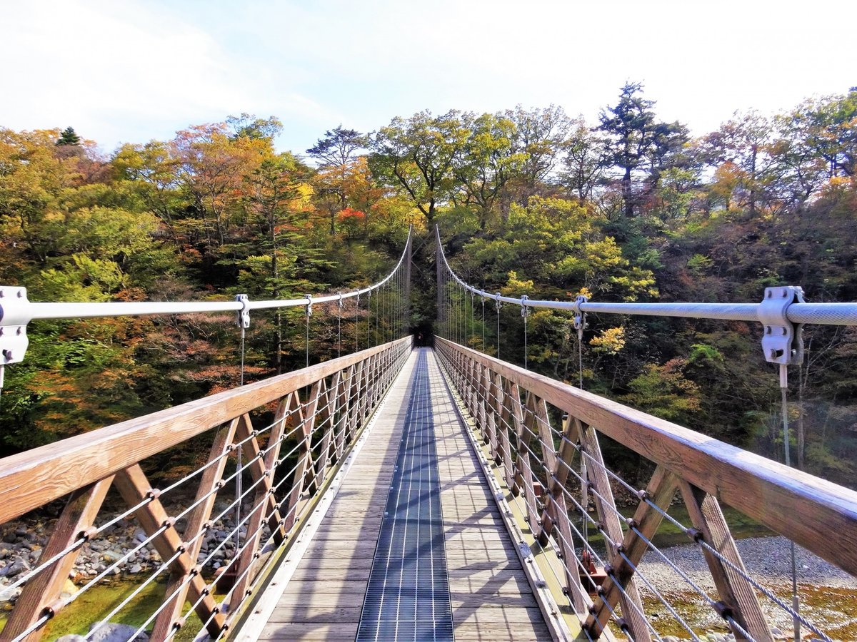 七ツ岩吊橋