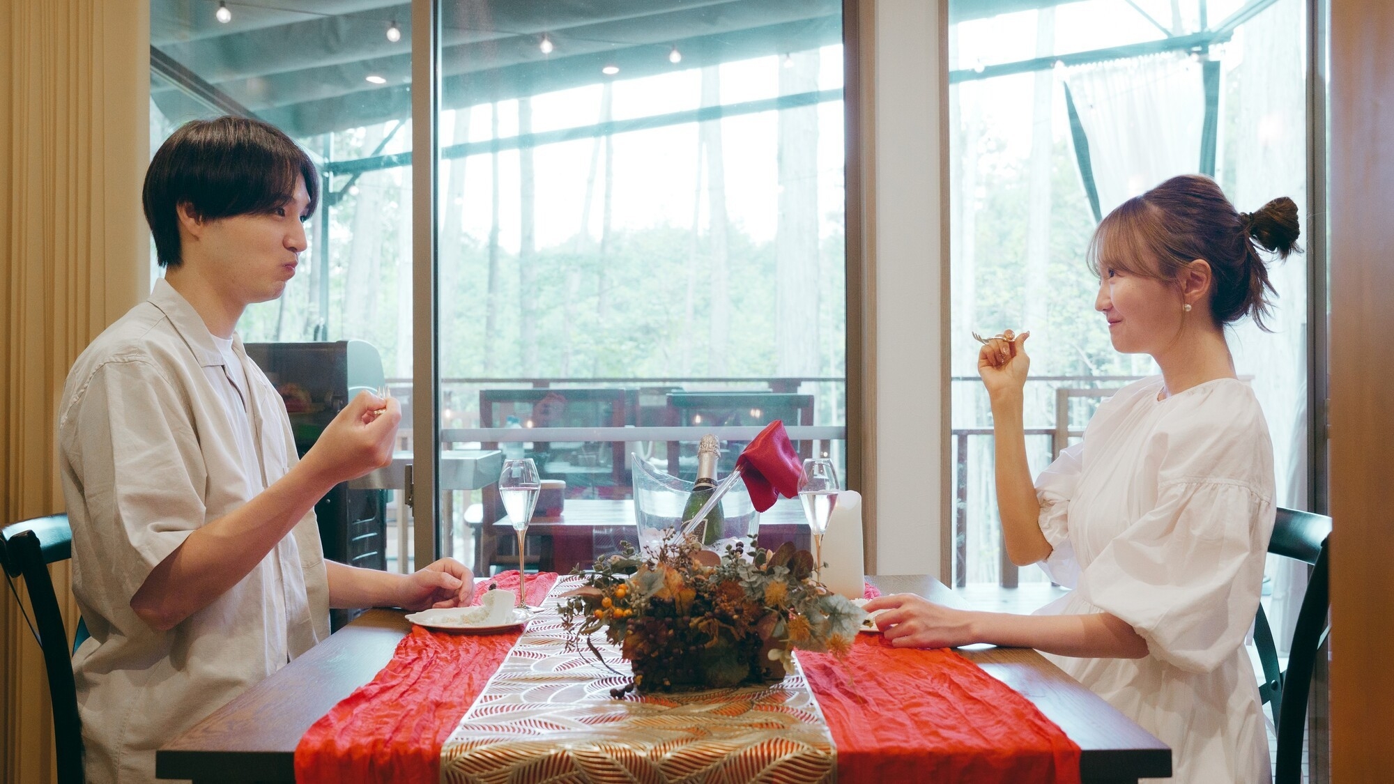 【Premium Anniversary☆】〜大切な人と、ちょっと贅沢な食事でお祝い〜【2食付き】
