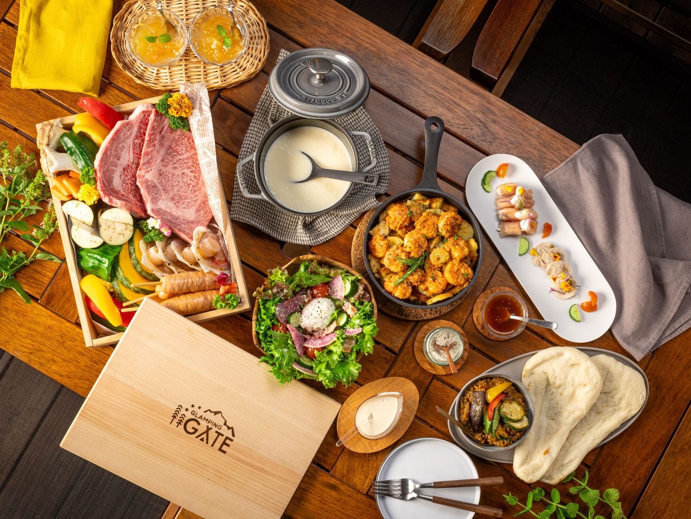 【30日前まで早期予約限定！10％OFF♪】季節の食材満喫！プレミアムBBQプラン＜2食付＞