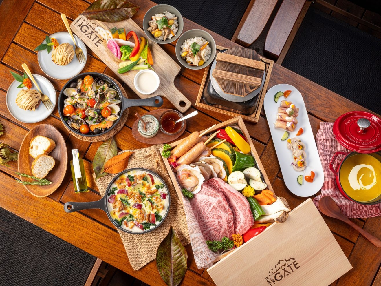 【30日前まで早期予約限定！10％OFF♪】季節の食材満喫！プレミアムBBQプラン＜2食付＞