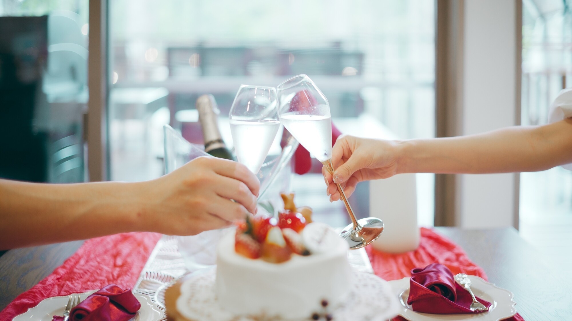 【Premium Anniversary☆】〜大切な人と、ちょっと贅沢な食事でお祝い〜【2食付き】