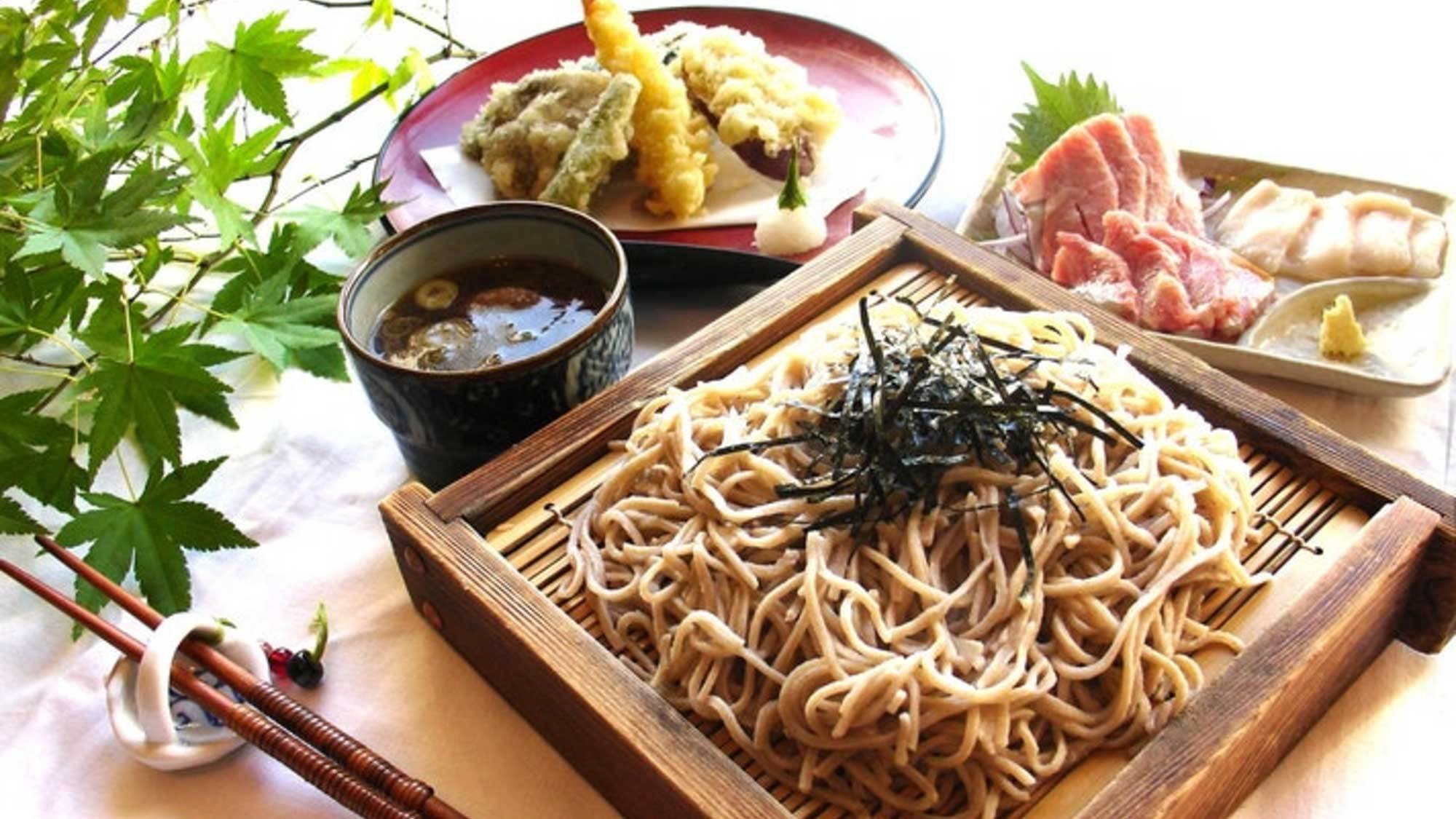 ＜素泊・蕎麦打ち体験付きプラン＞信州そば満喫！老舗そば屋が営む小さな宿【松本城まで徒歩約3分】