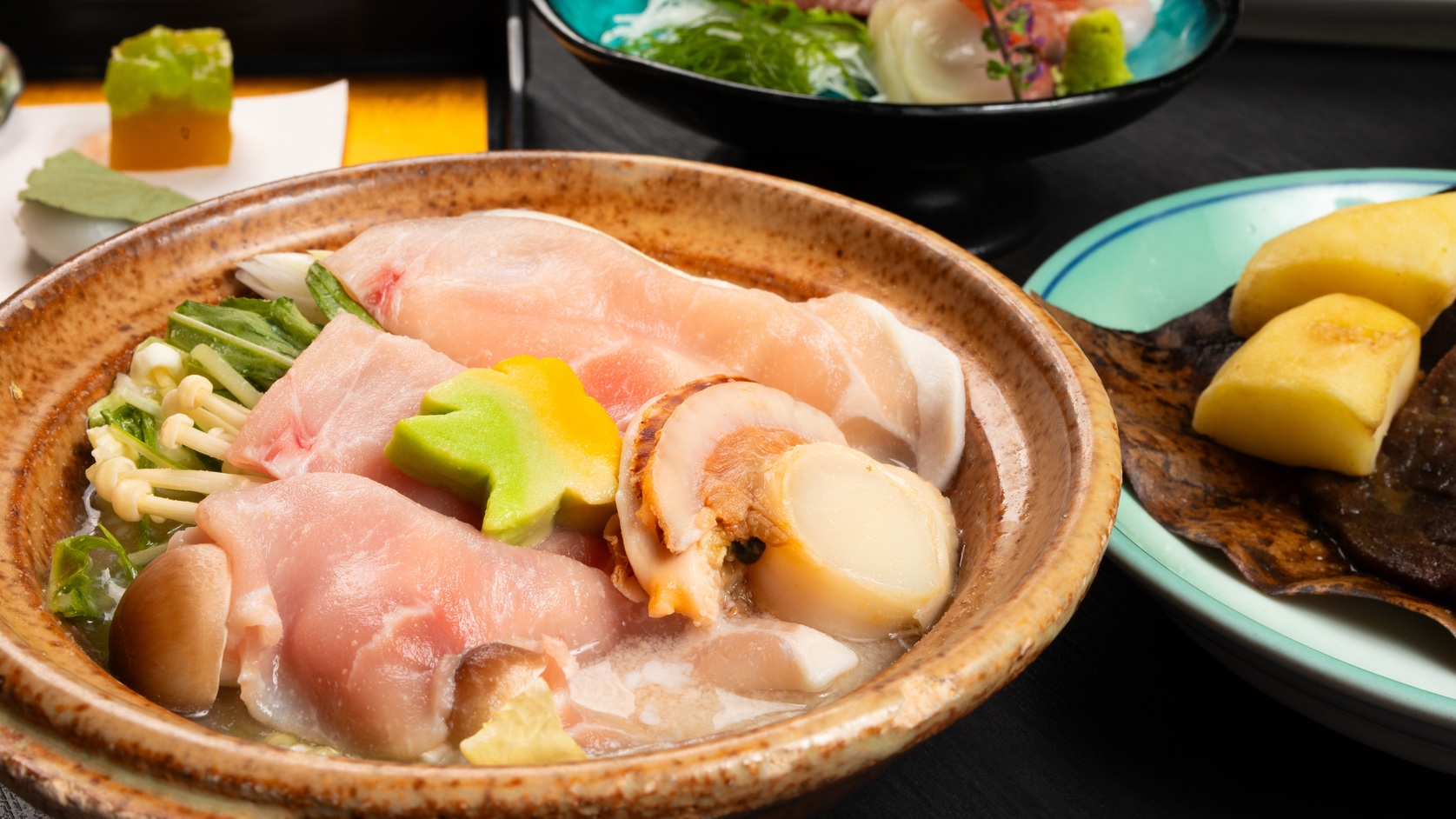 【1泊2食付】にごり湯×会席料理を楽しむスタンダードプラン