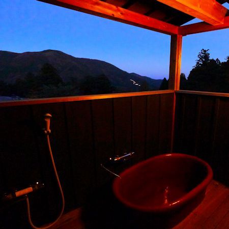Kamar tamu Sakura-tei [Danau Ashi] kamar mandi terbuka