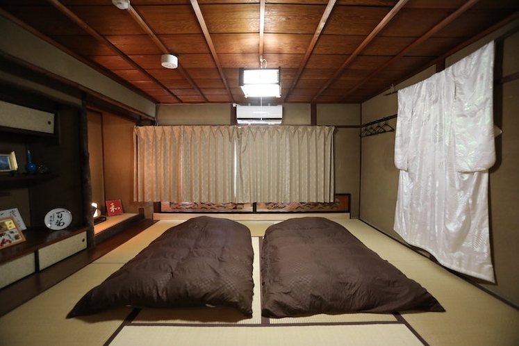 Staff will prepare Japanese futons for guests