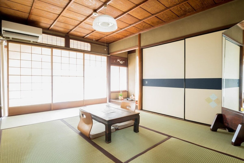 Traditional Japanese bedroom