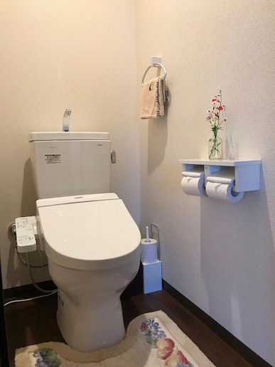 A toilet in 2F(The toilet is separated from the...